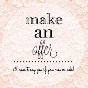 Open to negotiations and any questions!💓